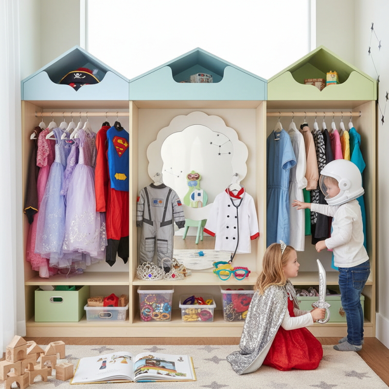 The Best 10 Dress Up Closet Ideas for Creative Kids