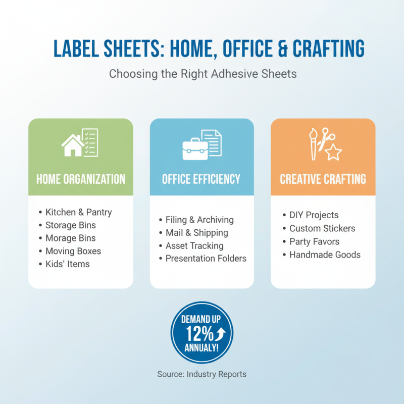 2026 Best Adhesive Label Sheets for Every Need Guide