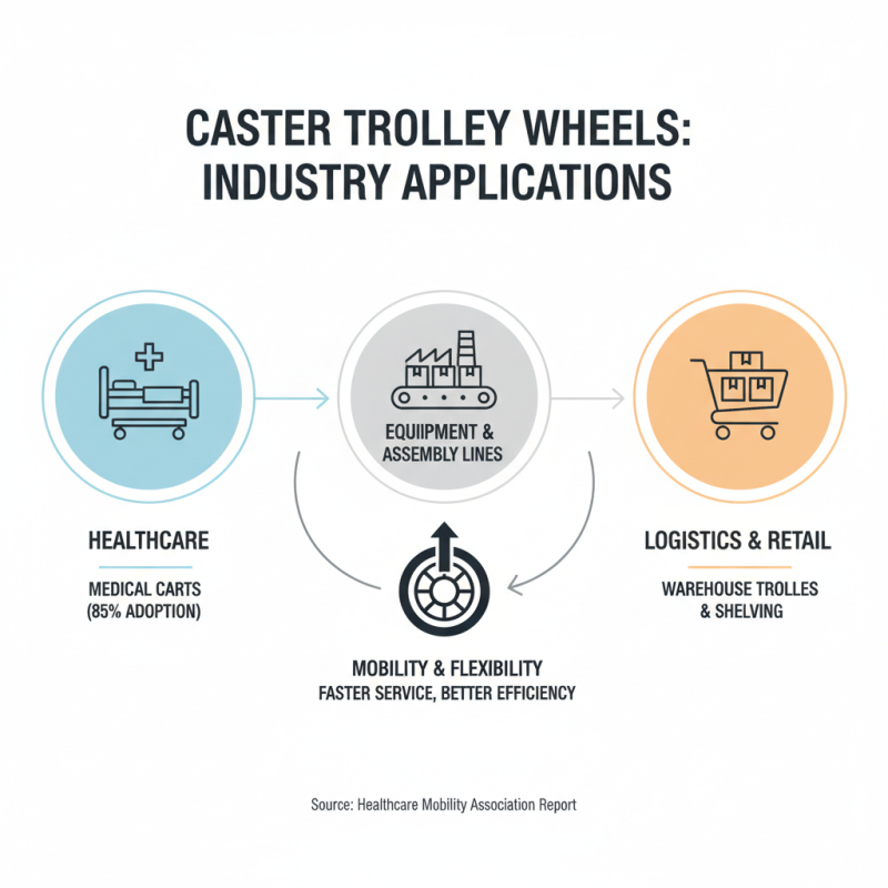 Caster Trolley Wheels Types Benefits and What to Choose?