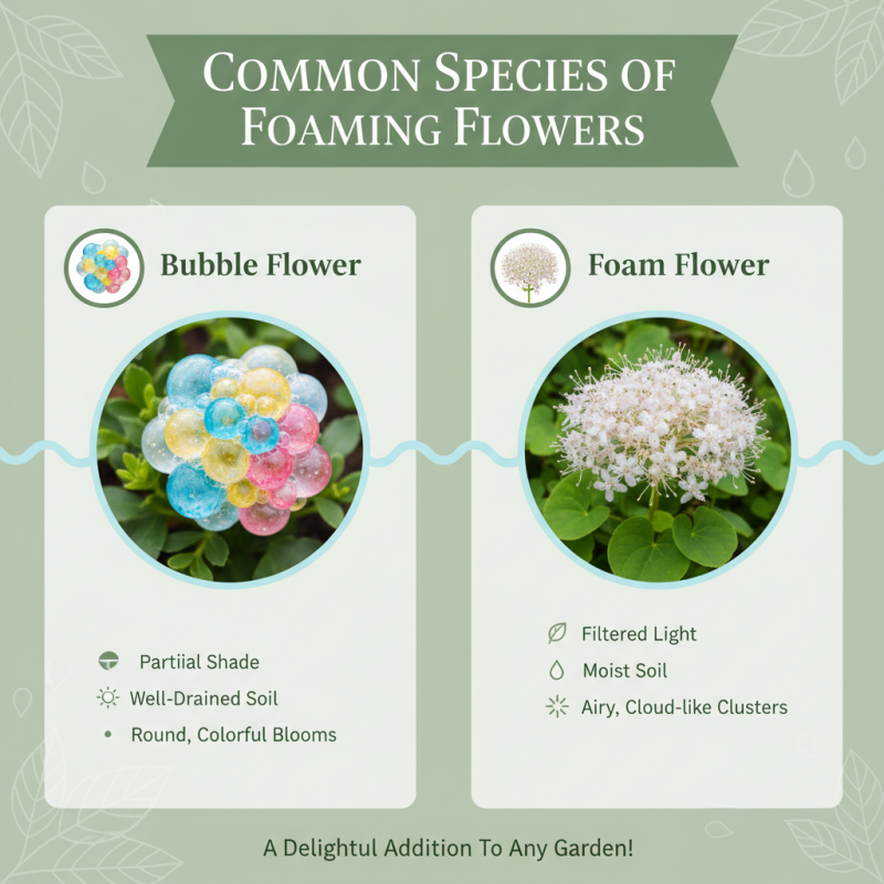 What are Foaming Flowers and How to Care for Them?