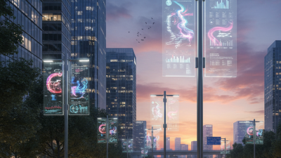 How to Choose the Best Outdoor Transparent Light Pole Display Screen?