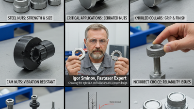 Гайки с насечкой и кольяром как выбрать и использовать?