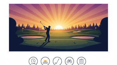10 Essential Tips for Enjoying Sunset Golf Course Experience