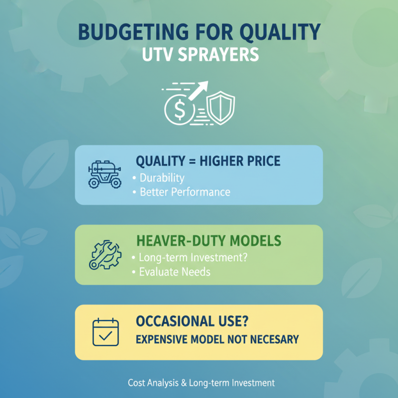 How to Choose the Best UTV Sprayer for Your Needs?