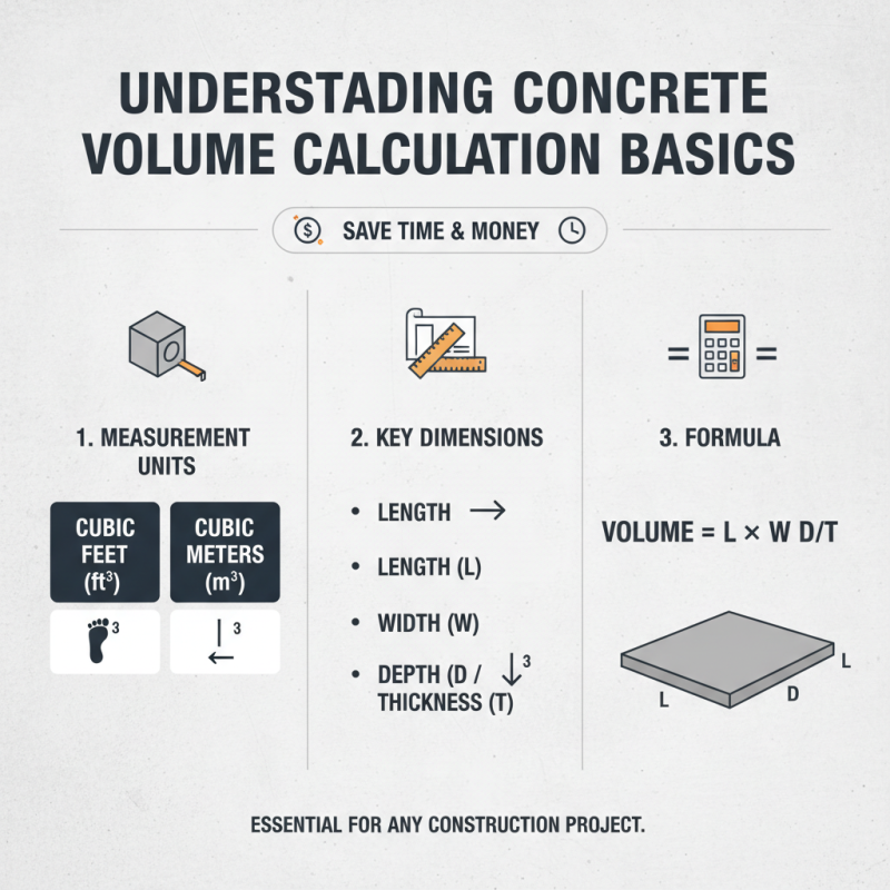 How to Calculate Volume of Concrete for Your Next Project?