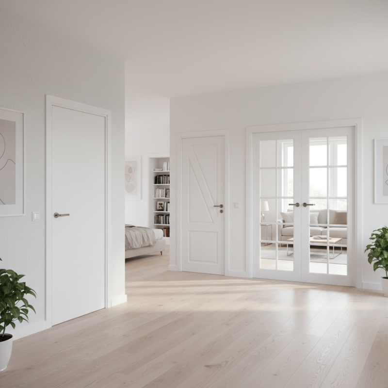 How to Choose the Best White Internal Doors for Your Home?