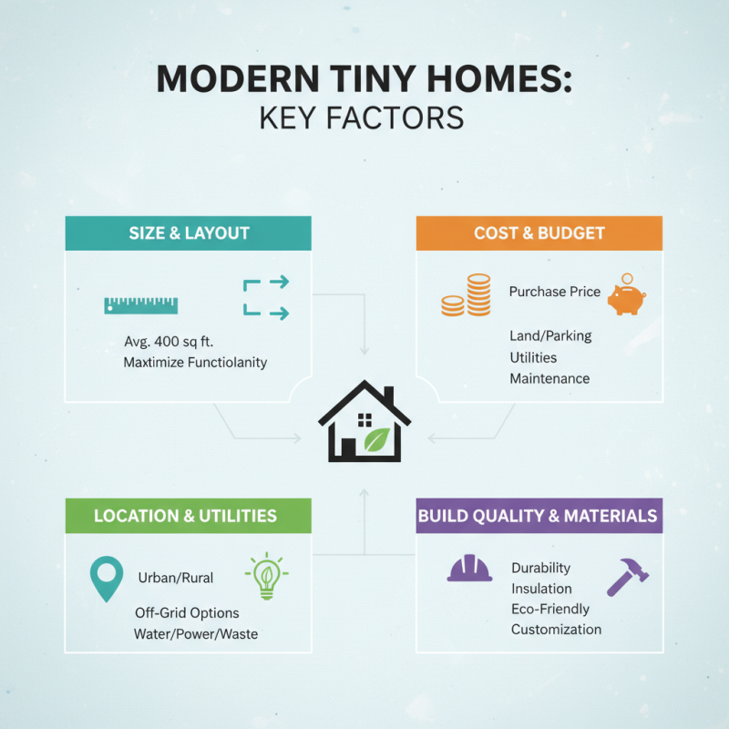 How to Choose Modern Tiny Homes for Sustainable Living?