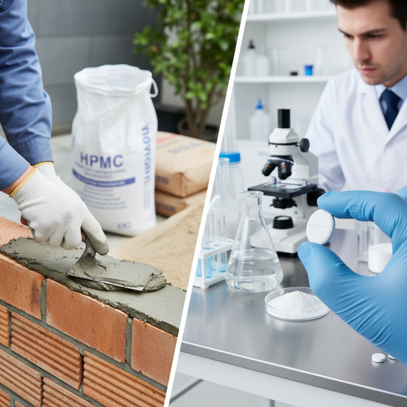 What is HPMC and its uses in construction and pharmaceuticals?