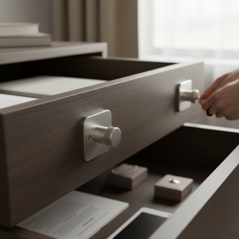 Why Choose Zinc Alloy Drawer Lock for Your Home Security?