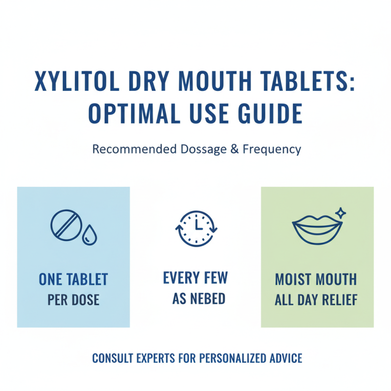 How to Use Xylitol Dry Mouth Tablets Effectively?