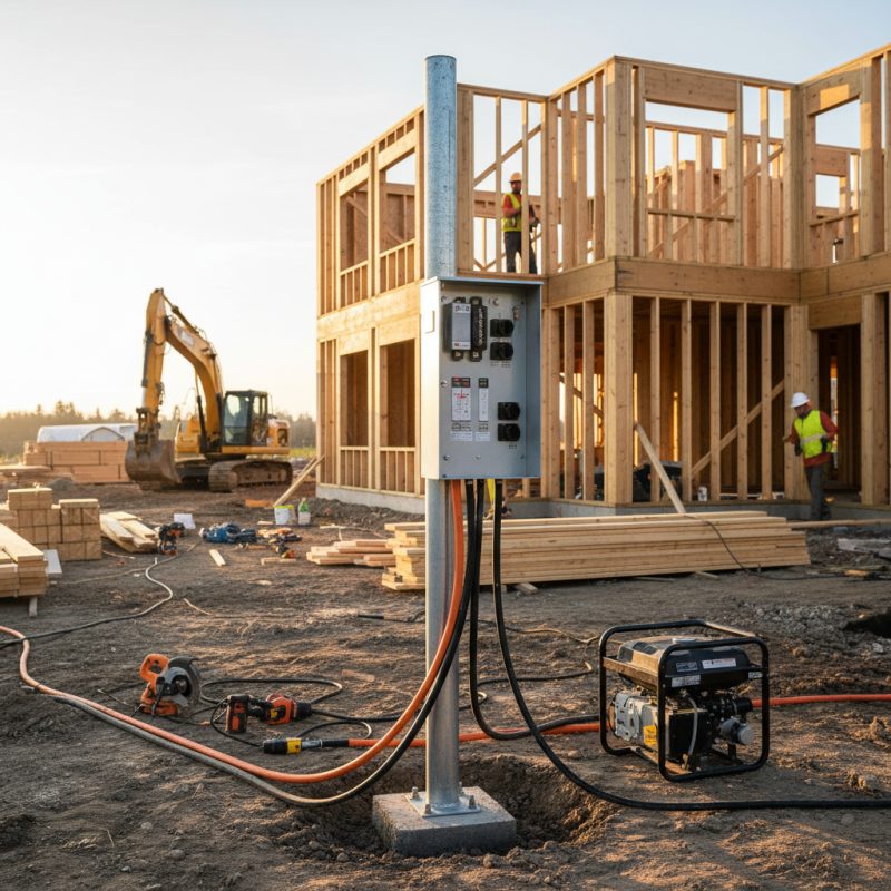 2026 How to Choose and Install a Temporary Power Pole for Your Needs?