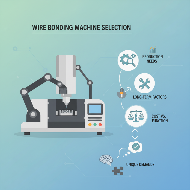How to Choose the Right Wire Bonding Machine for Your Needs?