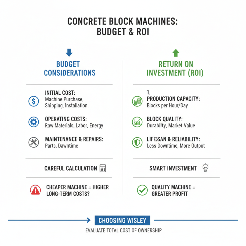 How to Choose the Best Concrete Block Machine for Your Needs?