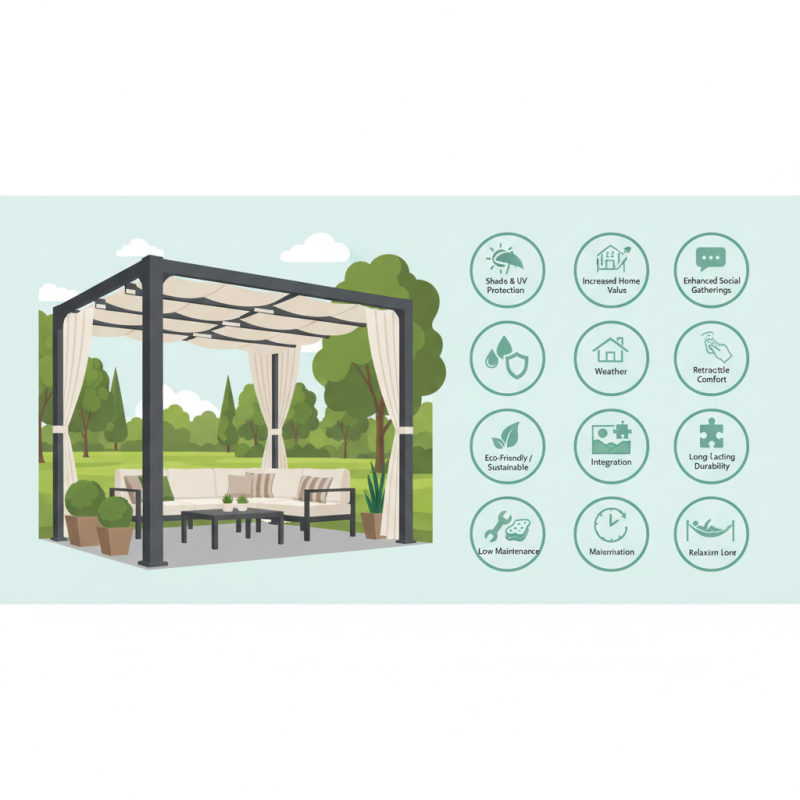 Top 10 Benefits of Aluminum Pergola With Canopy for Your Outdoor Space?