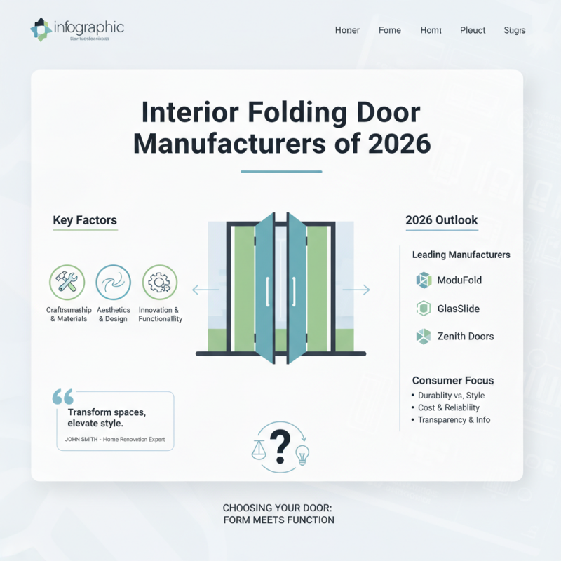 Best Interior Folding Door Manufacturers of 2026?