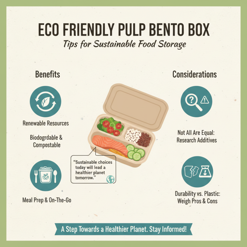 Eco Friendly Pulp Bento Box Tips for Sustainable Food Storage?