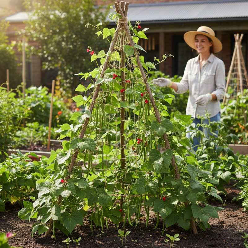 What is Runner Bean Support Climbing Frame and How Does It Work?