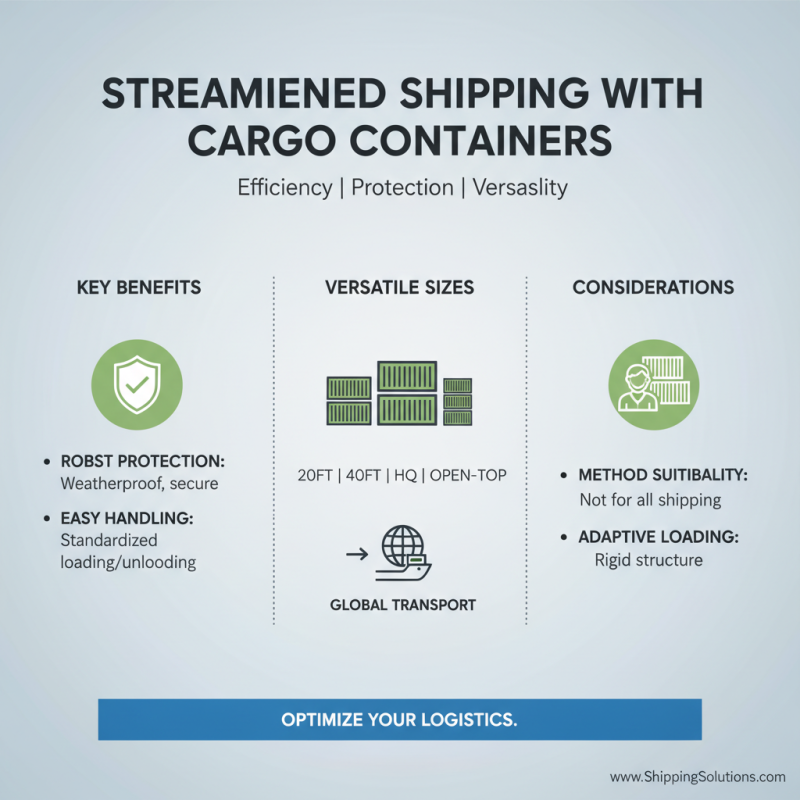 How to Use a Cargo Container for Storage and Shipping Solutions?