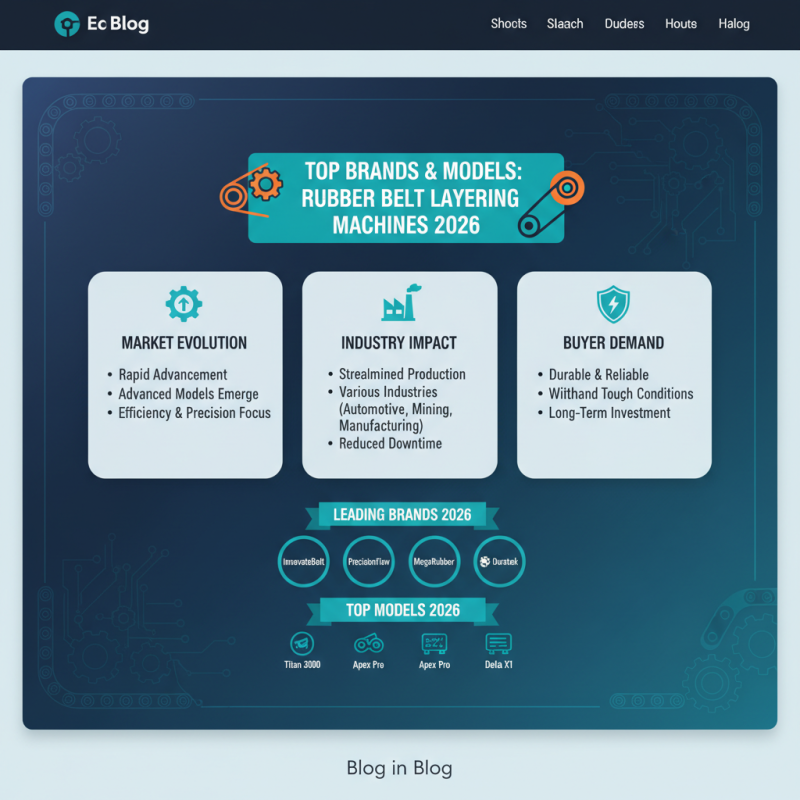 Best Rubber Belt Layering Machine in 2026 What to Know?