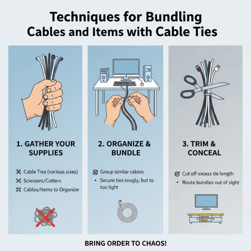 How to Use Cable Ties for Organizing Your Space?