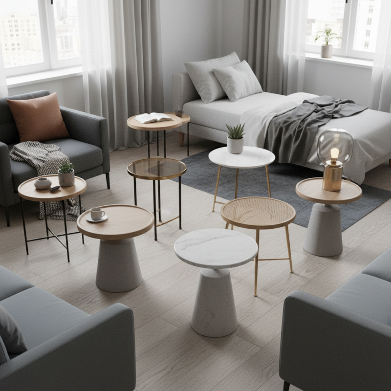 10 Best Round Side Tables for Small Spaces in 2026?