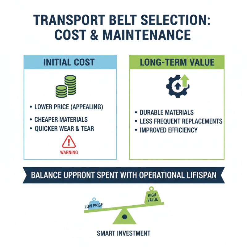 How to Choose the Best Transport Belt for Your Needs?