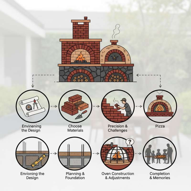 How to Build a Brick Fireplace with a Pizza Oven?