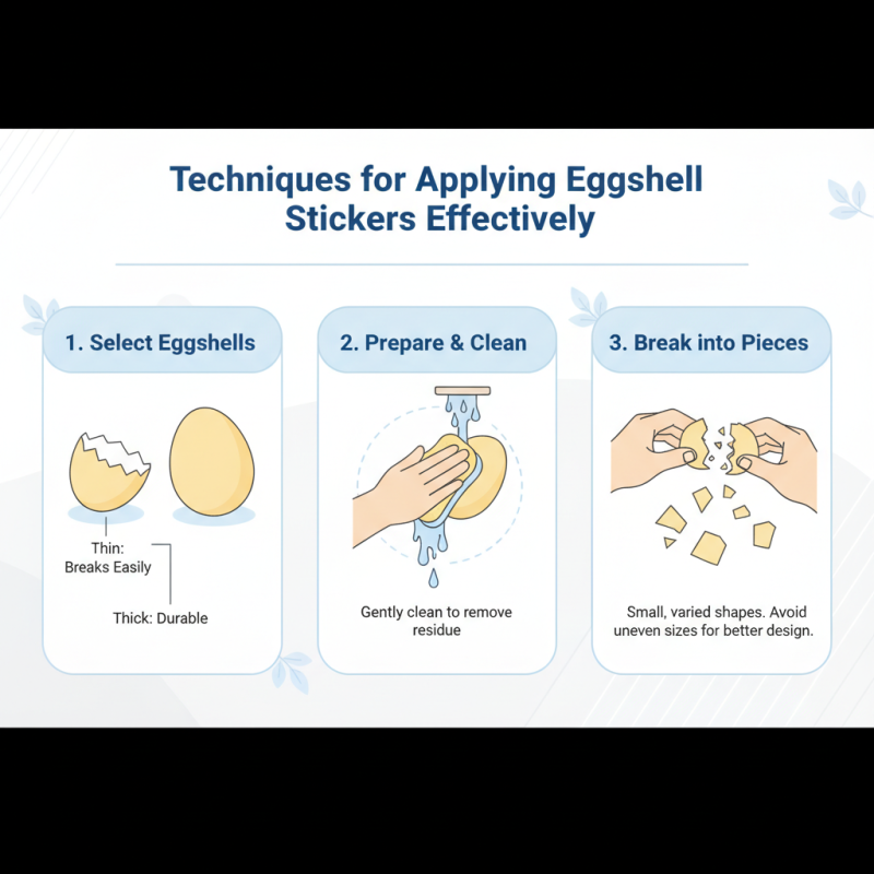 How to Use and Make Eggshell Stickers Easily?