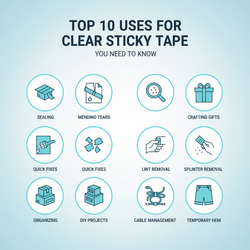 Top 10 Uses for Clear Sticky Tape You Need to Know?