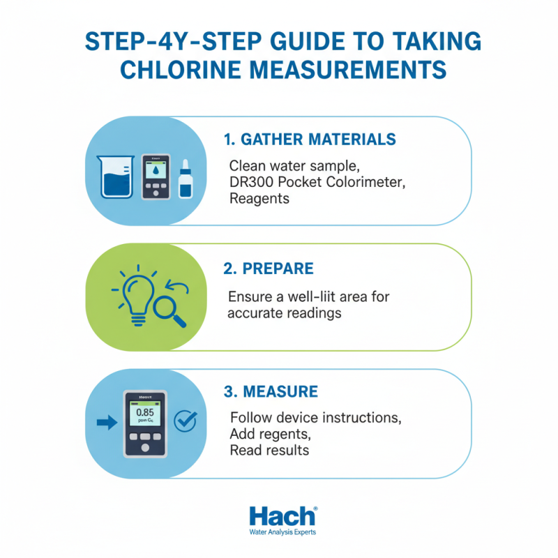 How to Use the DR300 Pocket Colorimeter for Measuring Chlorine Levels?