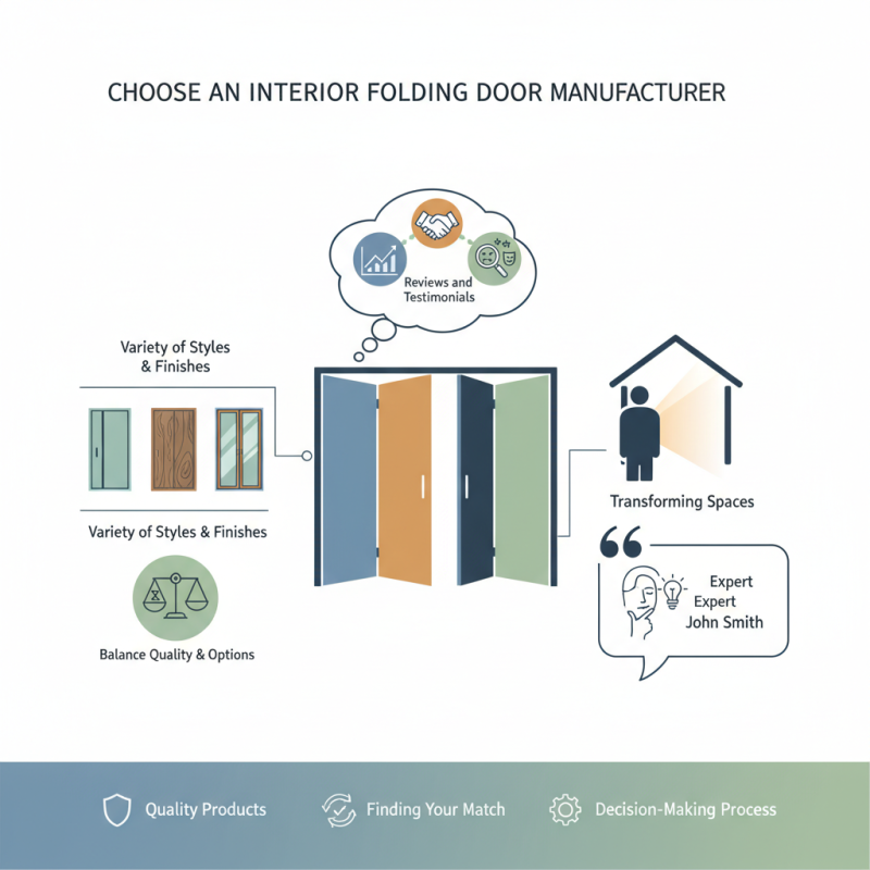 How to Choose the Best Interior Folding Door Manufacturer?