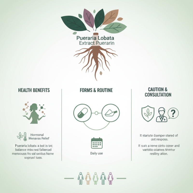 How to Use Pueraria Lobata Extract Puerarin for Health Benefits?