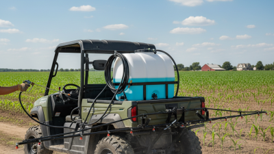 How to Choose the Best UTV Sprayer for Your Needs?