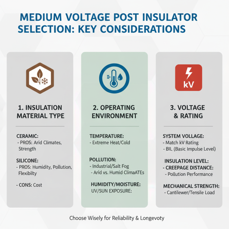 How to Choose the Right Medium Voltage Post Insulator?