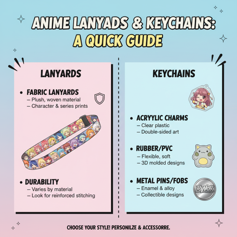 Top 5 Tips for Choosing the Best Anime Lanyard Keychain?