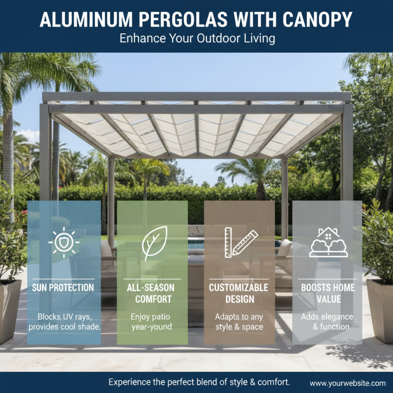 Top 10 Benefits of Aluminum Pergola With Canopy for Your Outdoor Space?