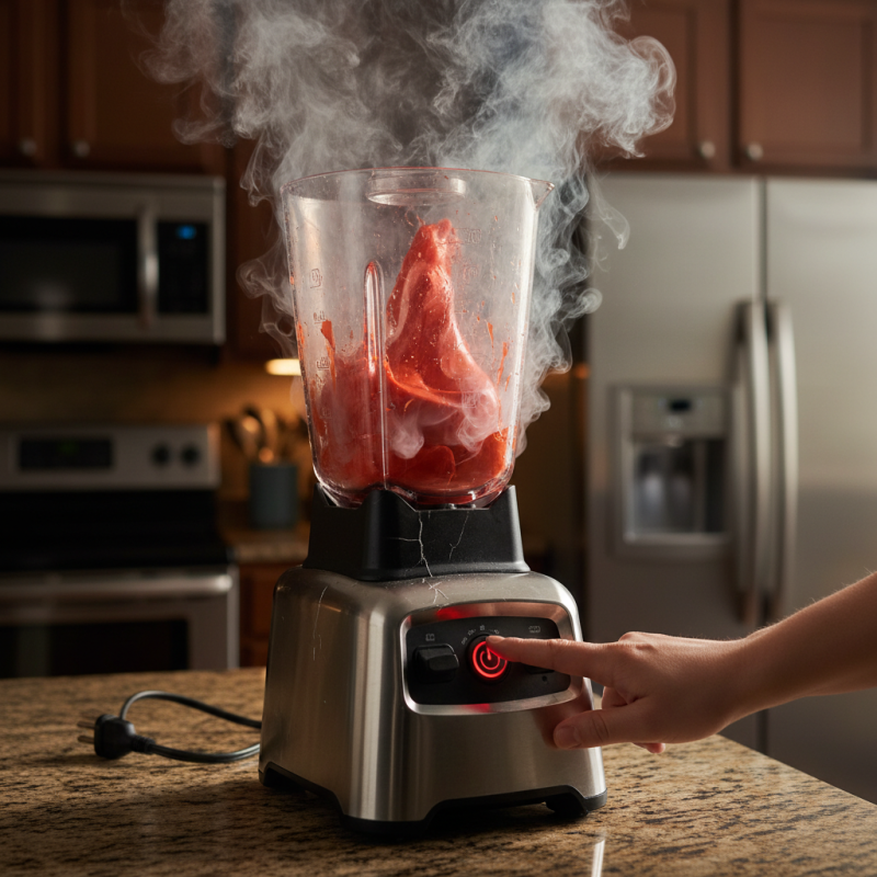 Why Does My Blender Smell Like Burning Plastic When Running