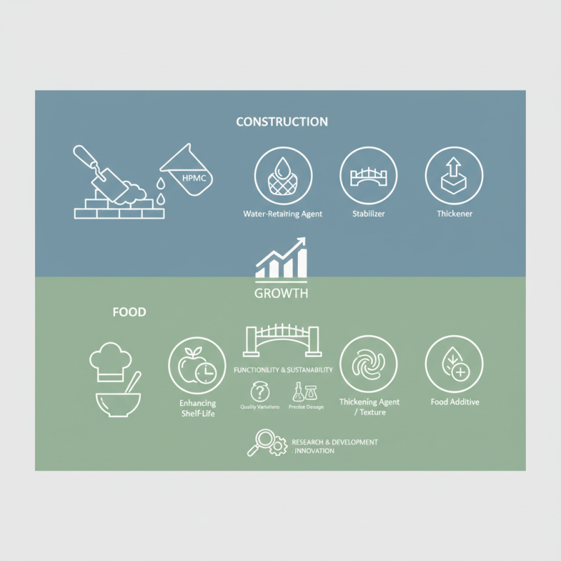 How to Use HPMC in Construction and Food Applications?