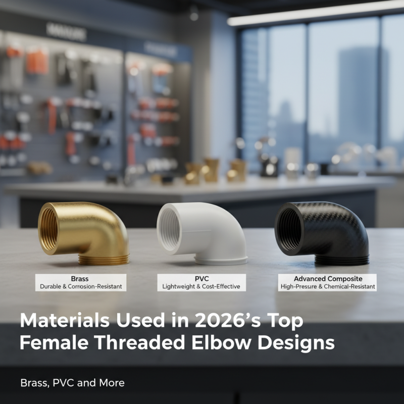 2026 Top Female Threaded Elbow Designs for Plumbing Applications?