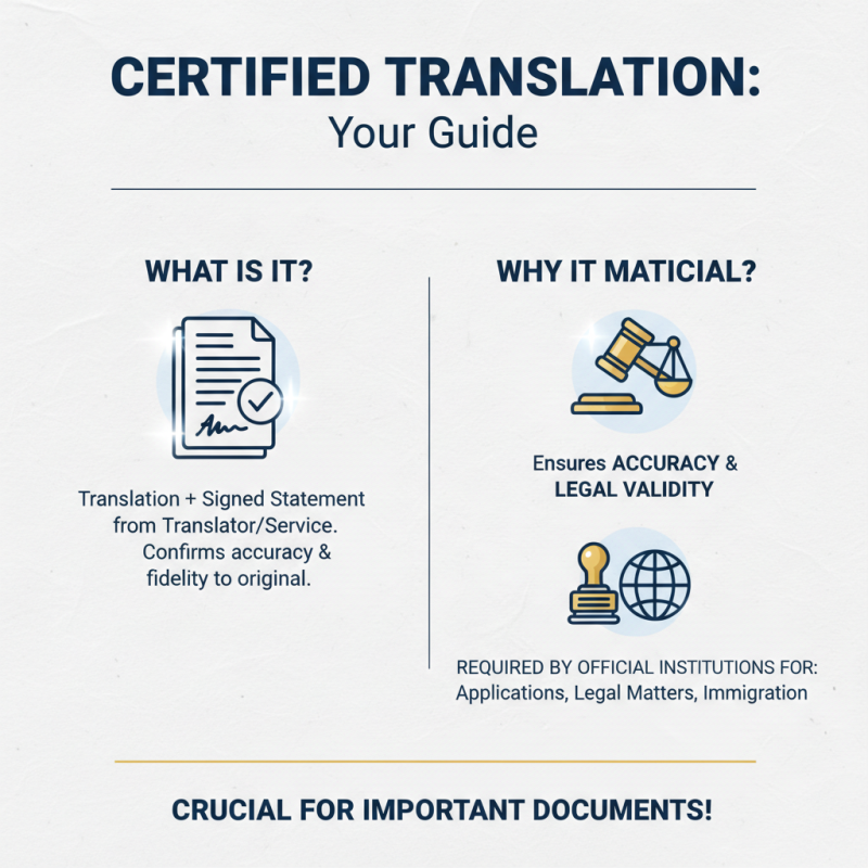 How to Obtain Certified Translation for Your Important Documents?