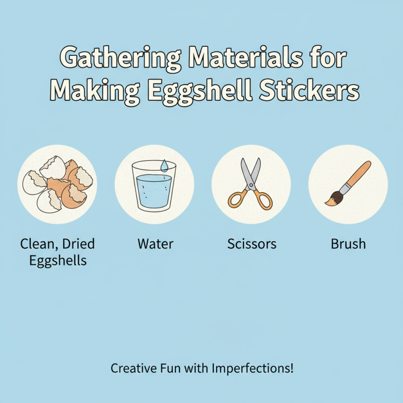 How to Use and Make Eggshell Stickers Easily?