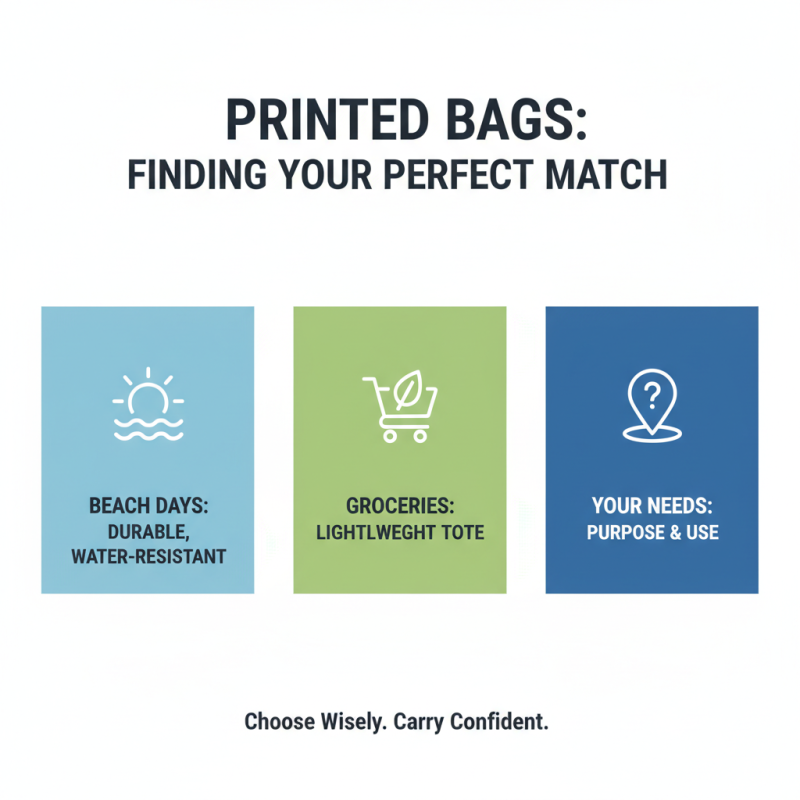 How to Choose the Best Printed Bag for Your Needs?