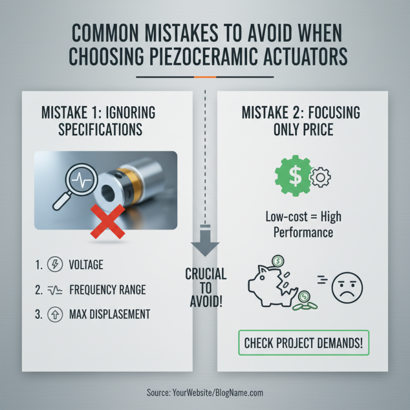10 Essential Tips for Choosing Piezoceramic Actuator for Your Projects?