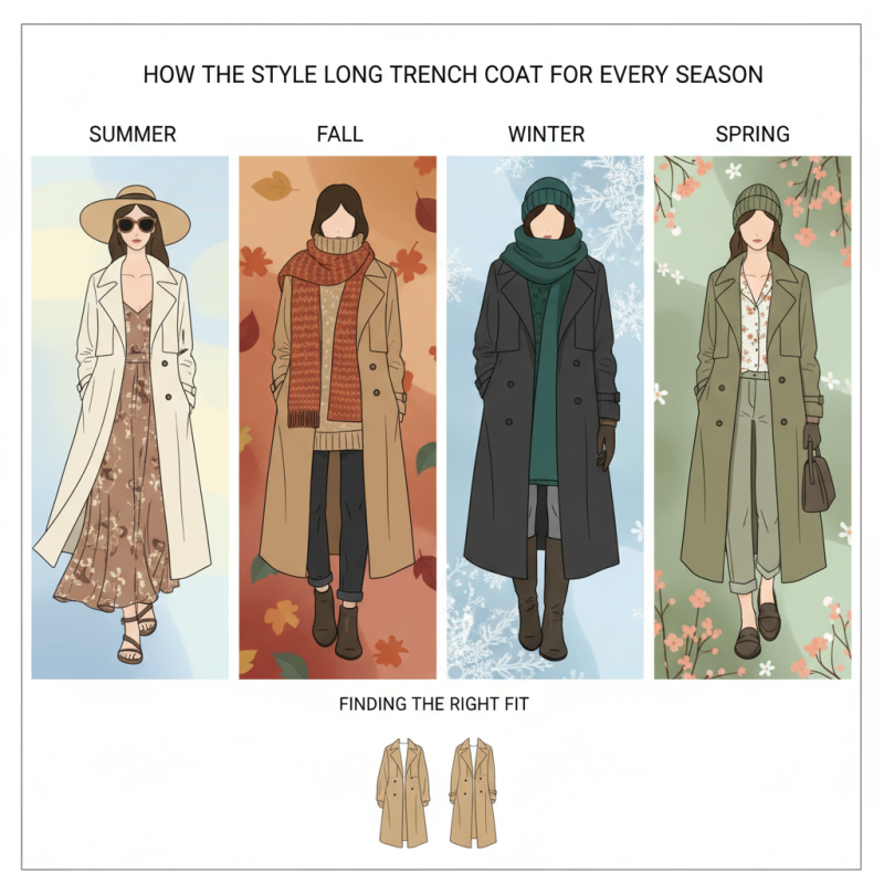 How to Style a Long Trench Coat for Every Season?