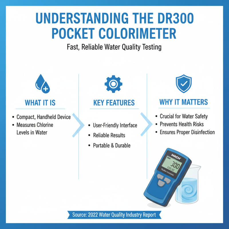 How to Use the DR300 Pocket Colorimeter for Measuring Chlorine Levels?