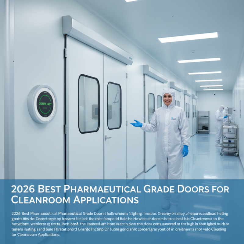 2026 Best Pharmaceutical Grade Doors for Cleanroom Applications?