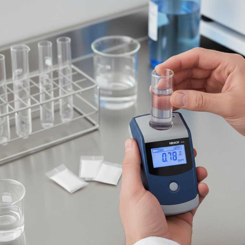 How to Use the DR300 Pocket Colorimeter for Measuring Chlorine Levels?