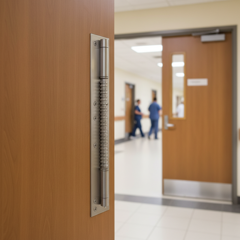 What is a continuous geared hinge and its applications?