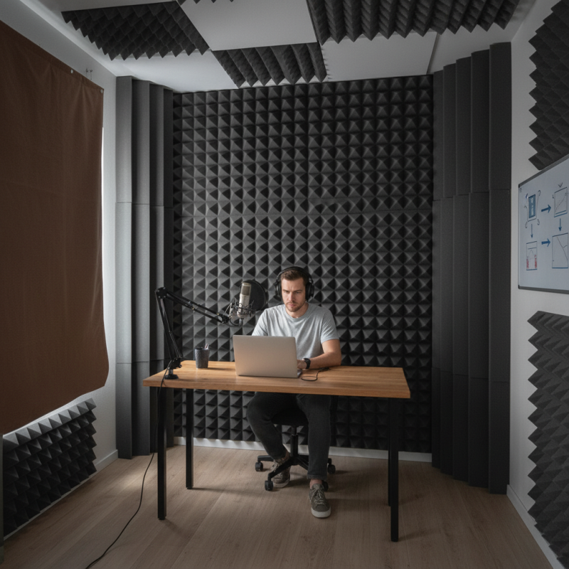 How to Use Sound Proof Foam for Maximum Noise Reduction?