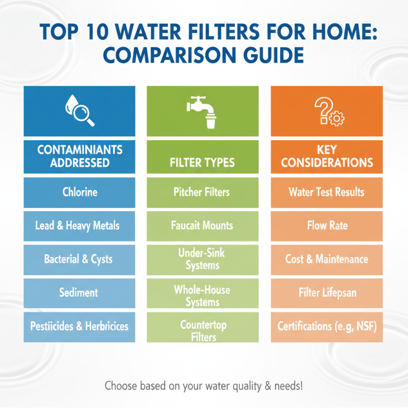 Top 10 Water Filters for Home Use Which One Is Right for You